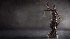 Statue of Justice holding the scales